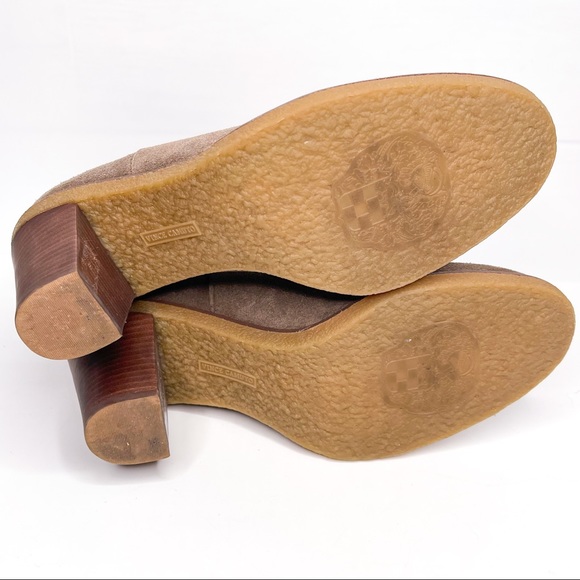 Vince Camuto Parka Slouch Suede Heeled Booties - Picture 8 of 10